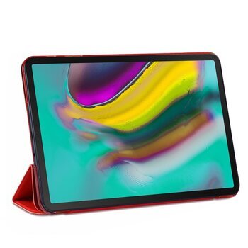 Microsonic Samsung Galaxy Tab S5E T720 Smart Case Kapaklı Kılıf Kırmızı