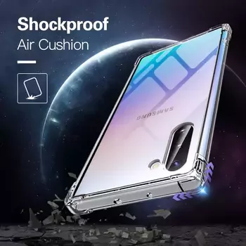 Microsonic Shock Absorbing Kılıf Samsung Galaxy Note 10 Şeffaf