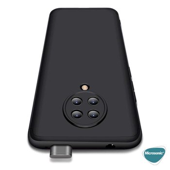 Microsonic Xiaomi Redmi K30 Pro Kılıf Double Dip 360 Protective AYS Siyah Mavi