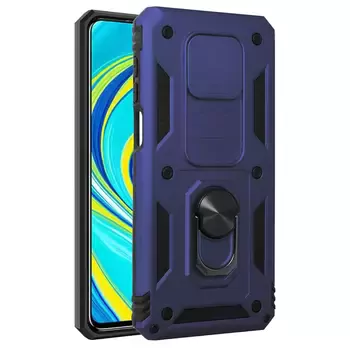 Microsonic Xiaomi Redmi Note 9s Kılıf Impact Resistant Lacivert