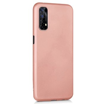 Microsonic Realme 7 Kılıf Matte Silicone Rose Gold