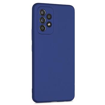 Microsonic Samsung Galaxy A23 Kılıf Matte Silicone Lacivert