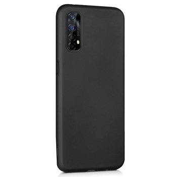 Microsonic Realme 7 Kılıf Matte Silicone Siyah