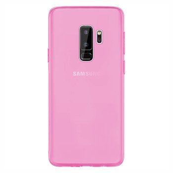 Microsonic Samsung Galaxy S9 Plus Kılıf Transparent Soft Pembe