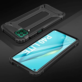 CaseUp Huawei P40 Lite Kılıf Tank Siyah