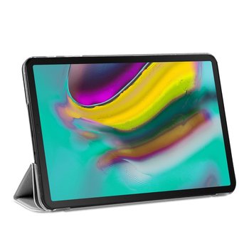 Microsonic Samsung Galaxy Tab S5E T720 Smart Case Kapaklı Kılıf Gri