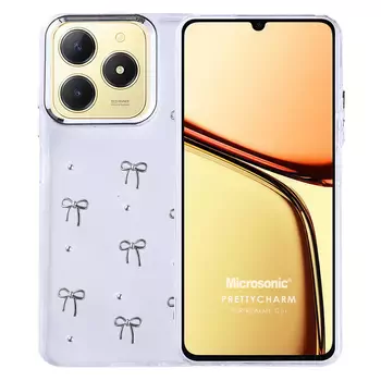 Microsonic Realme C61 Kılıf PrettyCharm Bow