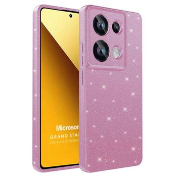 Microsonic Xiaomi Poco M6 Pro 4G Kılıf Grand Stardust Pembe