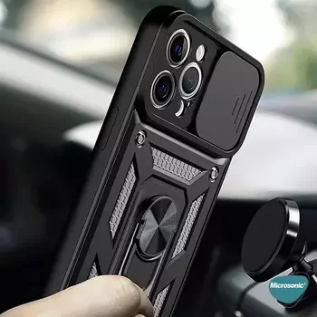 Microsonic Realme 8 Kılıf Impact Resistant Siyah