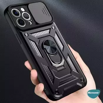 Microsonic Realme 8 Kılıf Impact Resistant Siyah