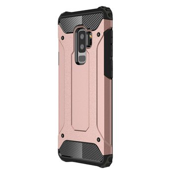 Microsonic Samsung Galaxy S9 Plus Kılıf Rugged Armor Rose Gold