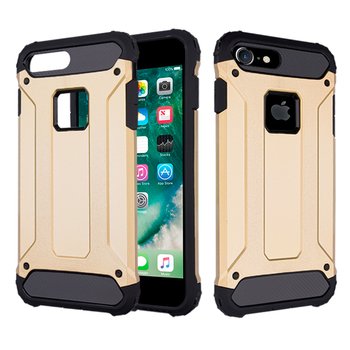 Caseup Apple iPhone 7 Kılıf Tank Gold