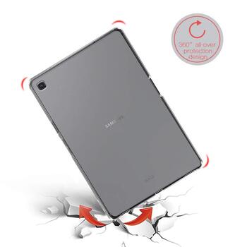 Microsonic Samsung Galaxy Tab A T290 Kılıf Transparent Soft Beyaz