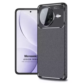 Microsonic Xiaomi Poco F7 Pro Kılıf Legion Series Siyah
