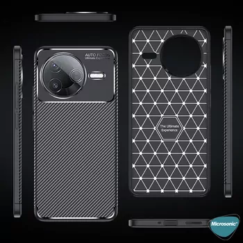 Microsonic Xiaomi Poco F7 Pro Kılıf Legion Series Siyah