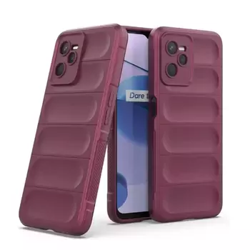 Microsonic Realme C35 Kılıf Oslo Prime Bordo