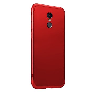 Microsonic Xiaomi Redmi Note 4X Kılıf Double Dip 360 Protective AYS Kırmızı