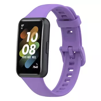 Microsonic Honor Band 7 Kordon Silicone Sport Band Lila