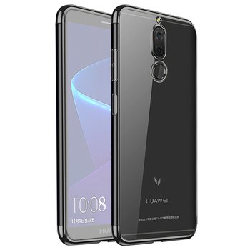 Microsonic Huawei Mate 10 Lite Kılıf Skyfall Transparent Clear Gümüş