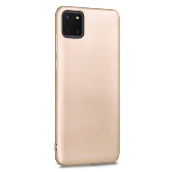 Microsonic Samsung Galaxy Note 10 Lite Kılıf Matte Silicone Gold