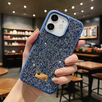 Microsonic Apple iPhone 12 Kılıf Cosmic Shine Lacivert