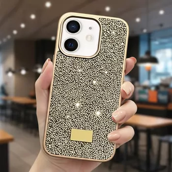 Microsonic Apple iPhone 12 Kılıf Cosmic Shine Gold
