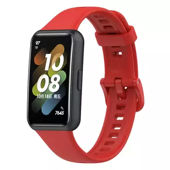 Microsonic Honor Band 7 Kordon Silicone Sport Band Kırmızı