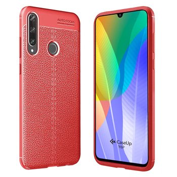 CaseUp Huawei Y6P Kılıf Niss Silikon Kırmızı