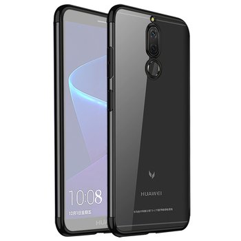 Microsonic Huawei Mate 10 Lite Kılıf Skyfall Transparent Clear Siyah