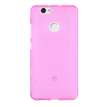 CaseUp Huawei Nova Kılıf Transparent Soft Pembe