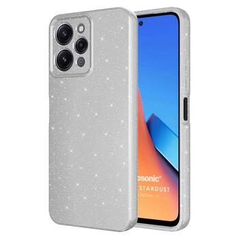 Microsonic Xiaomi Redmi 12 4G Kılıf Grand Stardust Gümüş