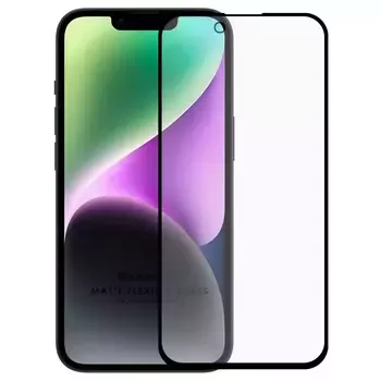 Microsonic Apple iPhone 14 Seramik Matte Flexible Ekran Koruyucu Siyah