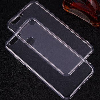 Microsonic Huawei P Smart Kılıf Transparent Soft Beyaz