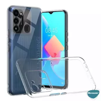 Microsonic TECNO Spark 8C Kılıf Transparent Soft Şeffaf