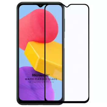 Microsonic Samsung Galaxy M13 Seramik Matte Flexible Ekran Koruyucu Siyah