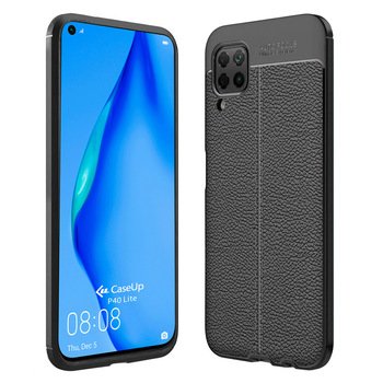 CaseUp Huawei P40 Lite Kılıf Niss Silikon Siyah