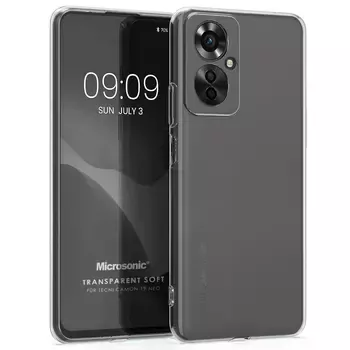 Microsonic TECNO Camon 19 Neo Kılıf Transparent Soft Şeffaf