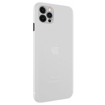 Microsonic Apple iPhone 12 Pro Kılıf Peipe Matte Silicone Beyaz