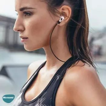 Microsonic Airpods Pro 3 Manyetik Mıknatıslı Kulaklık İpi Kırmızı