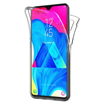 Microsonic Samsung Galaxy M10 Kılıf Komple Gövde Koruyucu Silikon Şeffaf