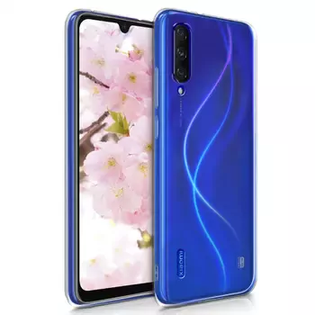 Microsonic Xiaomi Mi A3 Kılıf Transparent Soft Beyaz