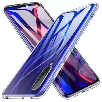 Microsonic Xiaomi Mi A3 Kılıf Transparent Soft Beyaz