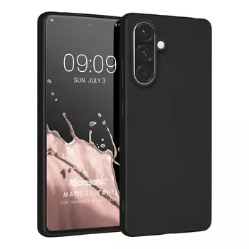Microsonic Matte Silicone Samsung Galaxy A56 Kılıf Siyah