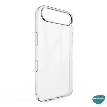 Microsonic Apple iPhone 17 Air Kılıf Non Yellowing Crystal Clear Sararma Önleyici Kristal Şeffaf