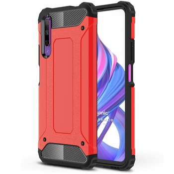 Microsonic Huawei Y9S Kılıf Rugged Armor Kırmızı