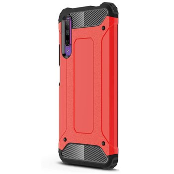 Microsonic Huawei Y9S Kılıf Rugged Armor Kırmızı