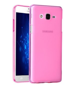 Microsonic Samsung Galaxy On5 Kılıf Transparent Soft Pembe