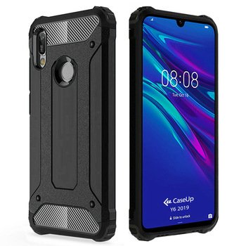 CaseUp Huawei Y6 2019 Kılıf Tank Siyah