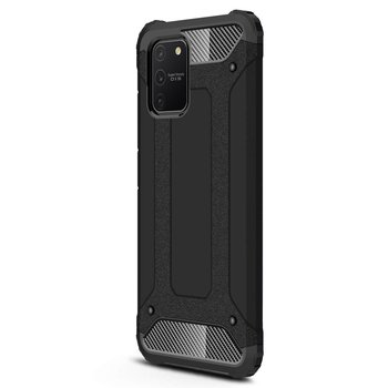 Microsonic Samsung Galaxy S10 Lite Kılıf Rugged Armor Siyah