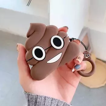 Microsonic AirPods 1. Nesil / 2. Nesil Kılıf Cartoon Figürlü Silikon Crtn-Fgr-Kka